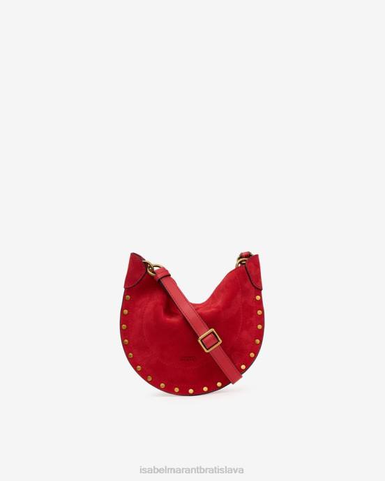 Isabel Marant unisex mini mesačná mäkká taška cez rameno V6XH8 príslušenstvo červená