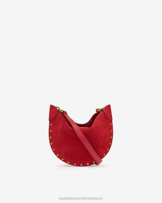 Isabel Marant unisex mini mesačná mäkká taška cez rameno V6XH8 príslušenstvo červená