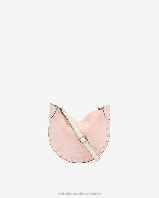 Isabel Marant unisex mini mesačná mäkká taška cez rameno V6XH9 príslušenstvo svetlo ružová