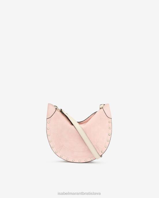 Isabel Marant unisex mini mesačná mäkká taška cez rameno V6XH9 príslušenstvo svetlo ružová