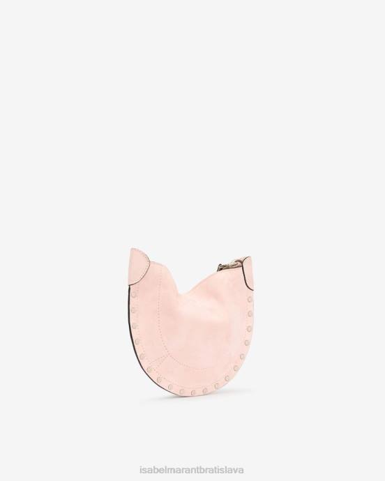 Isabel Marant unisex mini mesačná mäkká taška cez rameno V6XH9 príslušenstvo svetlo ružová
