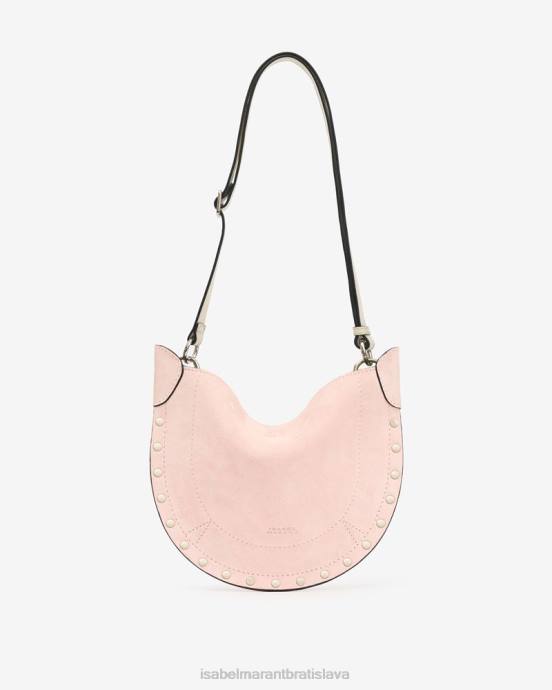 Isabel Marant unisex mini mesačná mäkká taška cez rameno V6XH9 príslušenstvo svetlo ružová