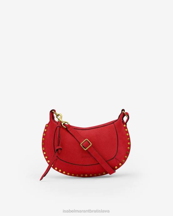 Isabel Marant unisex taška cez rameno oskan moon V6XH1 príslušenstvo červená