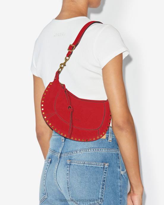 Isabel Marant unisex taška cez rameno oskan moon V6XH1 príslušenstvo červená