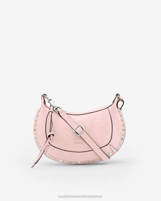 Isabel Marant unisex taška cez rameno oskan moon V6XH4 príslušenstvo svetlo ružová