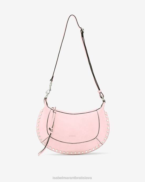 Isabel Marant unisex taška cez rameno oskan moon V6XH4 príslušenstvo svetlo ružová