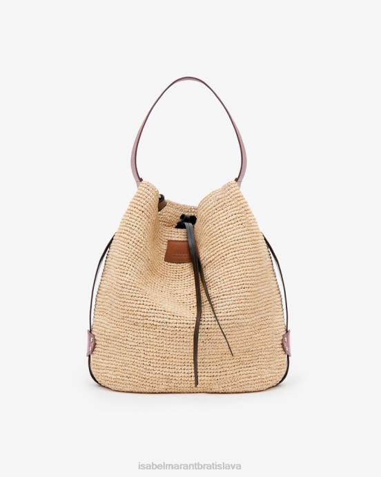 Isabel Marant unisex vedro bayia rafia V6XH1043 príslušenstvo prírodný/koňak