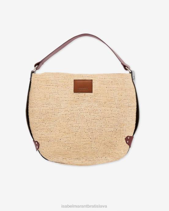 Isabel Marant unisex vedro bayia rafia V6XH1043 príslušenstvo prírodný/koňak