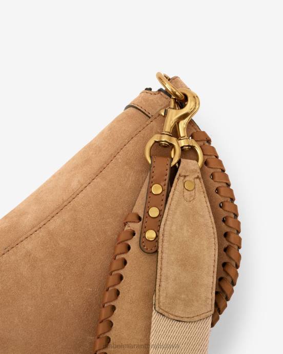 Isabel Marant unisex skano semišová taška na opasok V6XH949 príslušenstvo ťava