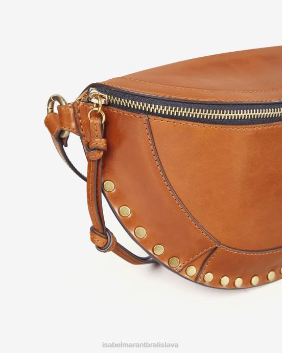 Isabel Marant unisex taška na opasok skano V6XH948 príslušenstvo koňak