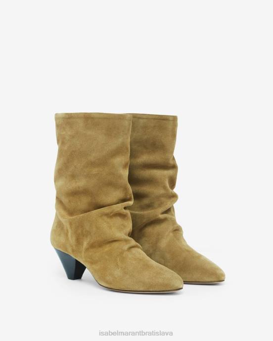 Isabel Marant unisex dosiahnuť nízke čižmy V6XH816 obuv taupe