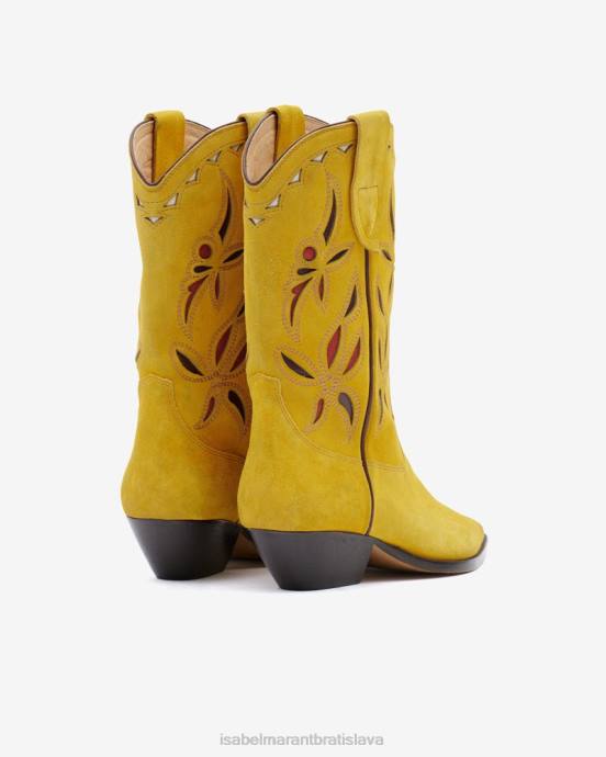 Isabel Marant unisex duerto semišové kovbojské čižmy V6XH737 obuv slniečko