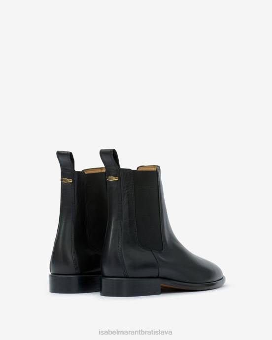 Isabel Marant unisex jelna nízke čižmy chelsea V6XH815 obuv čierna