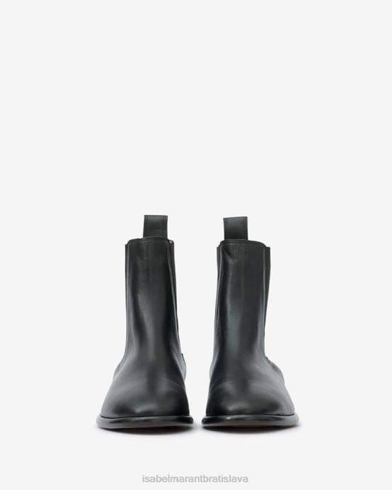 Isabel Marant unisex jelna nízke čižmy chelsea V6XH815 obuv čierna