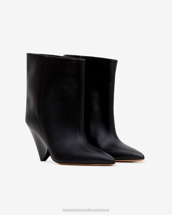 Isabel Marant unisex miyako nízke čižmy V6XH716 obuv čierna
