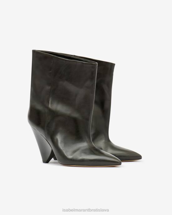Isabel Marant unisex miyako nízke čižmy V6XH716 obuv čierna