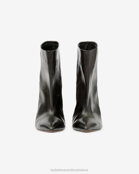 Isabel Marant unisex miyako nízke čižmy V6XH716 obuv čierna