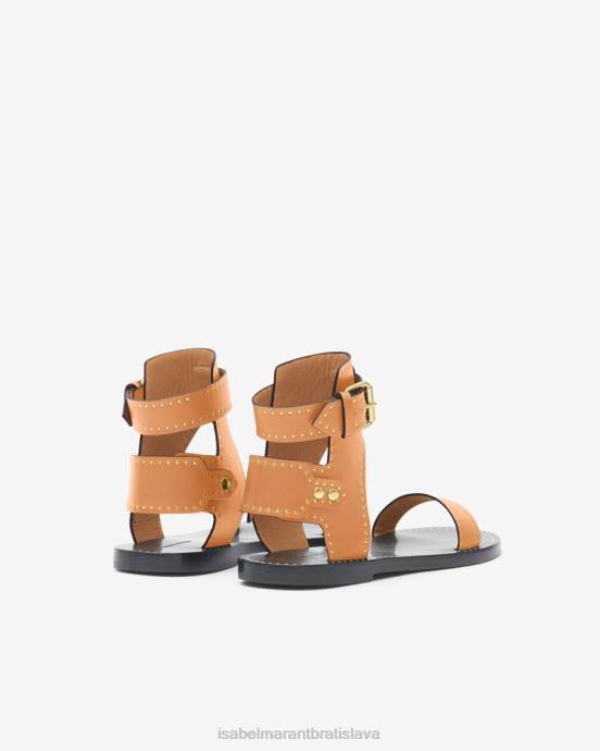 Isabel Marant unisex janders sandále s cvočkami V6XH861 obuv prirodzené