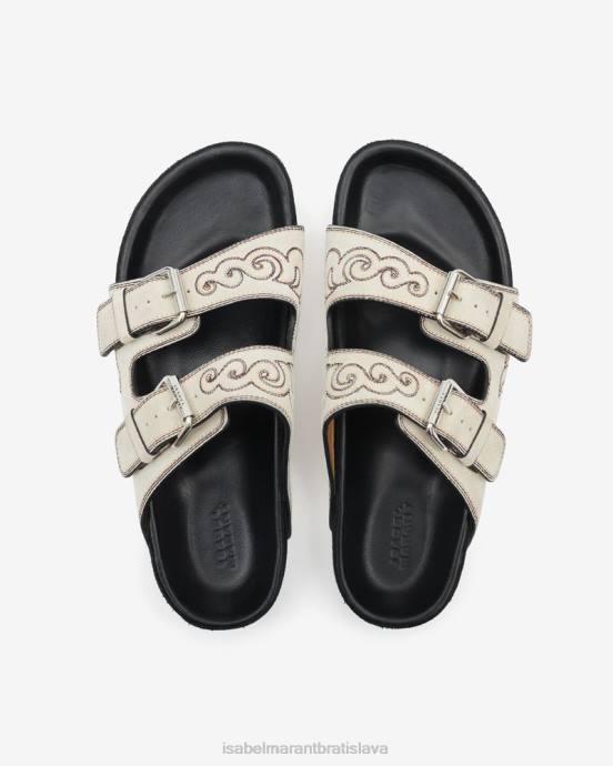 Isabel Marant unisex sandále lennyo s prackou V6XH851 obuv krieda