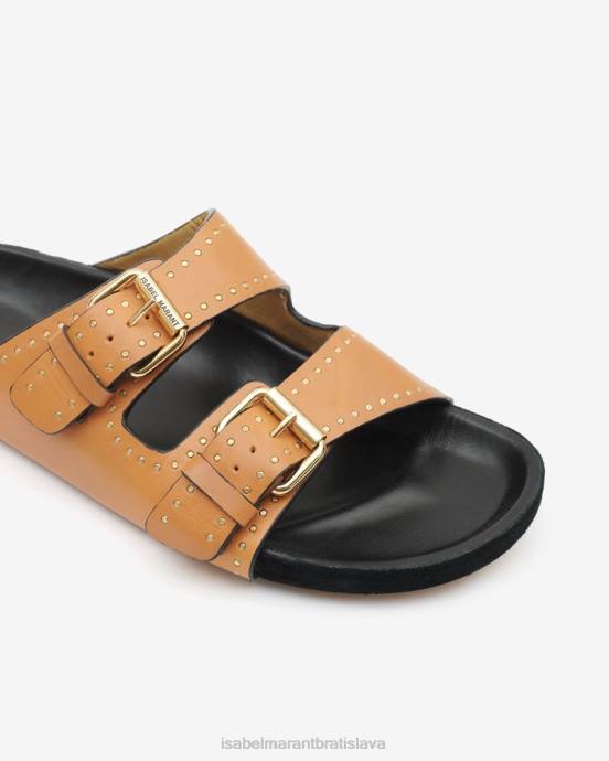 Isabel Marant unisex sandále lennyo s prackou V6XH852 obuv prirodzené