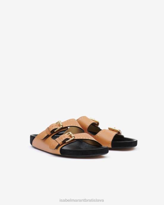 Isabel Marant unisex sandále lennyo s prackou V6XH852 obuv prirodzené