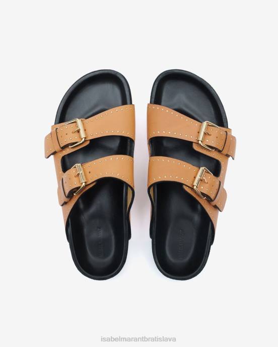 Isabel Marant unisex sandále lennyo s prackou V6XH852 obuv prirodzené