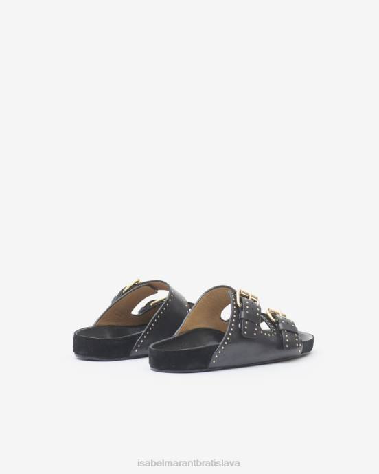 Isabel Marant unisex sandále lennyo s prackou V6XH853 obuv čierna