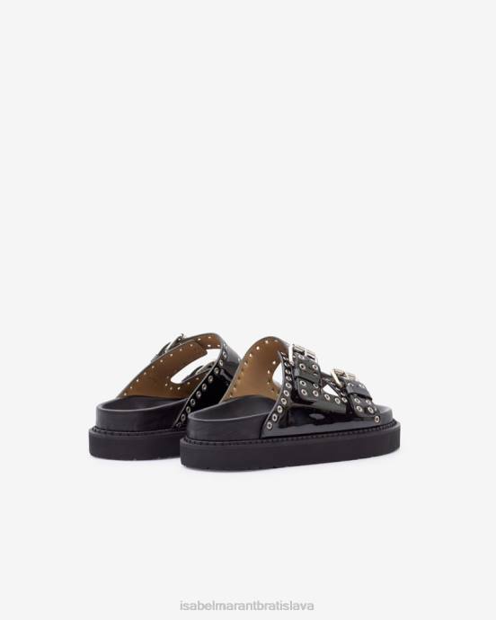 Isabel Marant unisex sandále lennyo s prackou V6XH856 obuv čierna