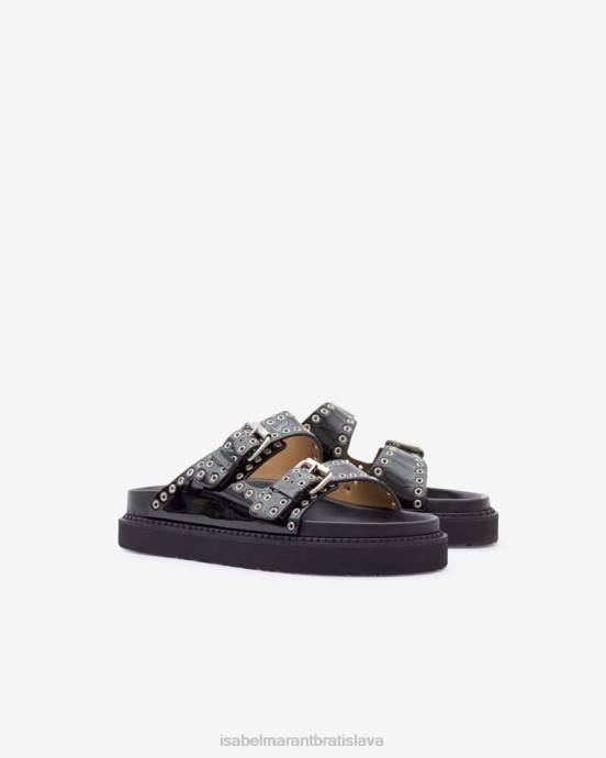 Isabel Marant unisex sandále lennyo s prackou V6XH856 obuv čierna