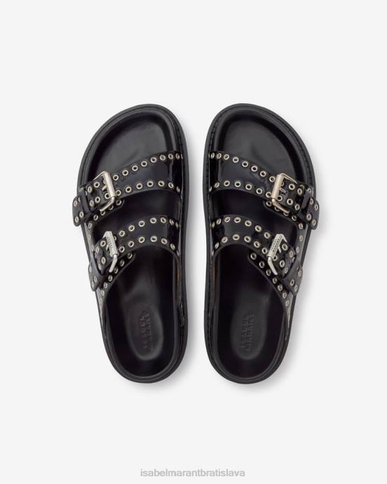 Isabel Marant unisex sandále lennyo s prackou V6XH856 obuv čierna
