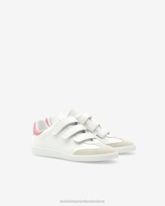Isabel Marant unisex beth kožené tenisky V6XH842 obuv cukríkovo ružové