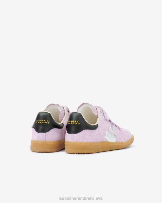 Isabel Marant unisex beth tenisky V6XH840 obuv ružová/strieborná