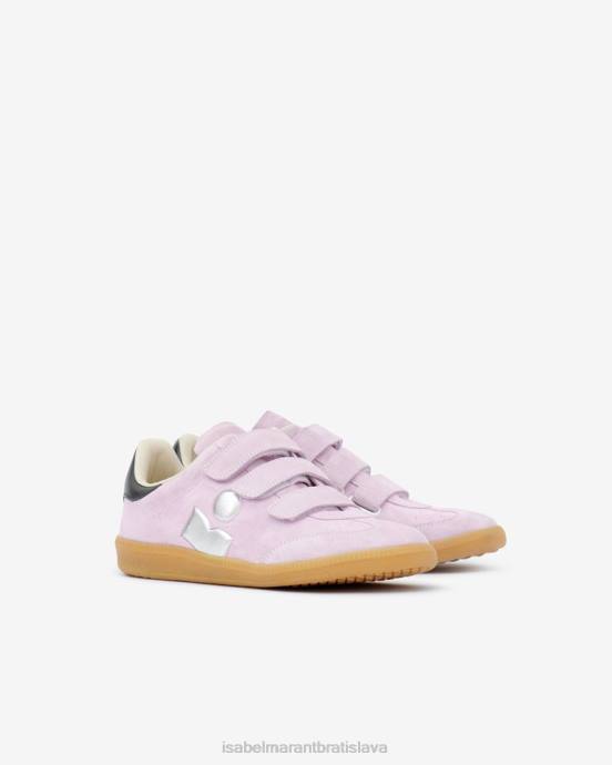 Isabel Marant unisex beth tenisky V6XH840 obuv ružová/strieborná