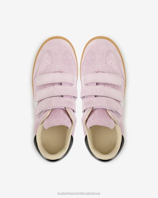 Isabel Marant unisex beth tenisky V6XH840 obuv ružová/strieborná