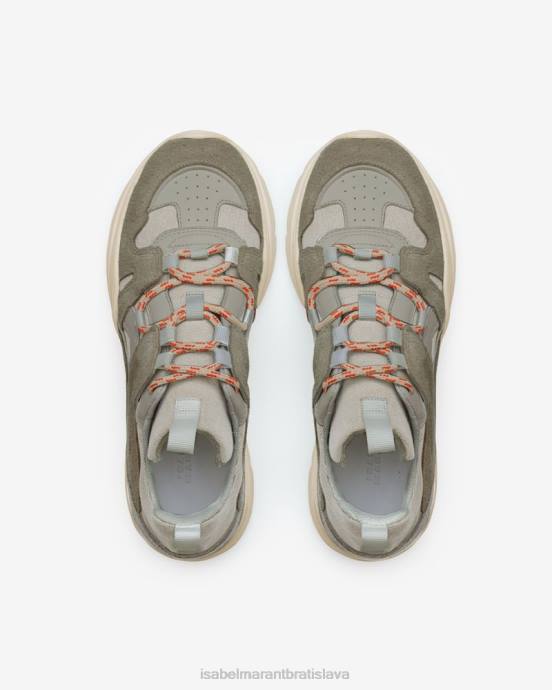 Isabel Marant unisex druhy kožených tenisiek V6XH837 obuv krieda