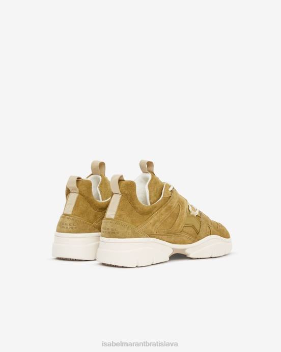 Isabel Marant unisex druhy kožených tenisiek V6XH838 obuv taupe
