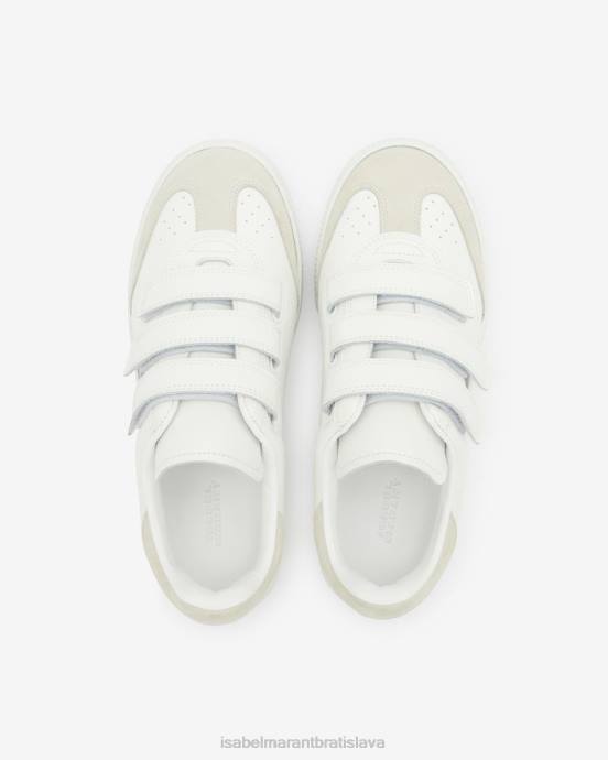 Isabel Marant unisex kožené tenisky s logom beth V6XH820 obuv čierna