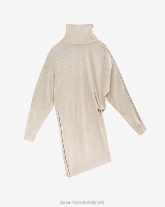 Isabel Marant ženy šaty z merino vlny gaelys V6XH155 oblečenie neutrálny