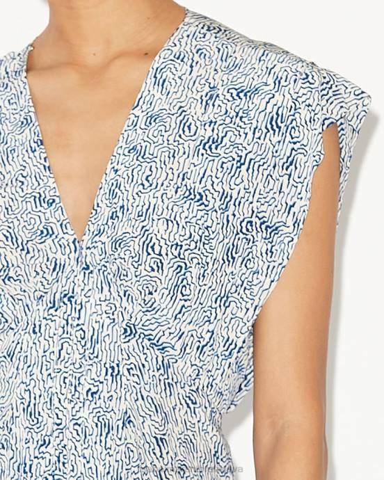 Isabel Marant ženy epolia šaty V6XH591 oblečenie Modrá