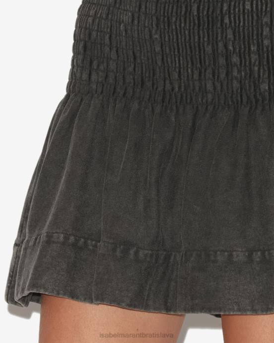 Isabel Marant ženy pacificka sukna V6XH659 oblečenie vyblednutá čierna