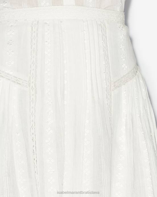 Isabel Marant ženy sukňa jorena V6XH638 oblečenie biely