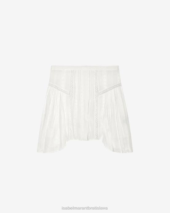 Isabel Marant ženy sukňa jorena V6XH638 oblečenie biely