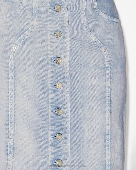 Isabel Marant ženy vandy sukňa V6XH658 oblečenie svetlo modrá