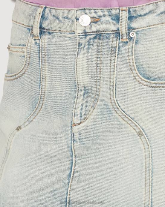 Isabel Marant ženy vesna sukňa V6XH655 oblečenie svetlo modrá