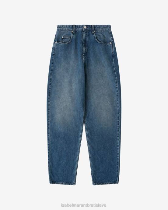 Isabel Marant ženy corsy oversize džínsy V6XH558 oblečenie Modrá