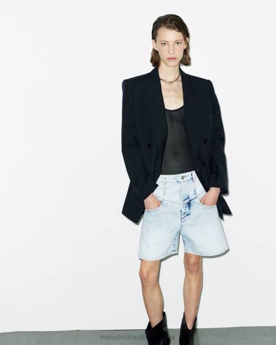Isabel Marant ženy oreta šortky V6XH244 oblečenie svetlo modrá