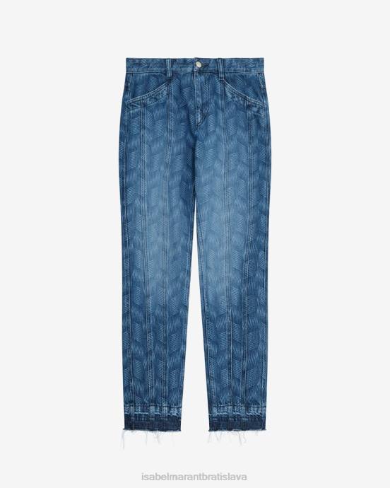Isabel Marant ženy sulanoa slim džínsy V6XH551 oblečenie Modrá