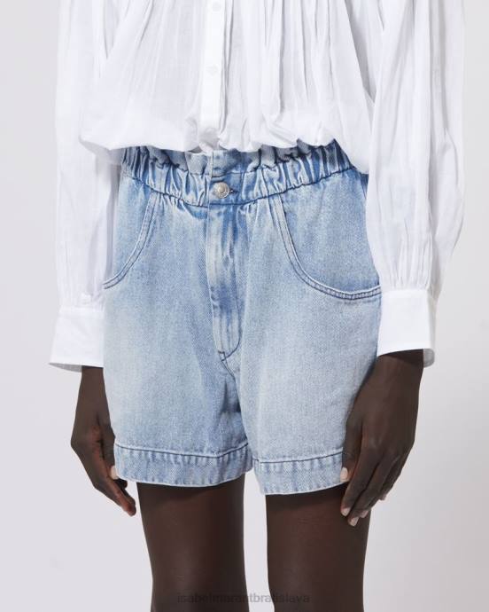 Isabel Marant ženy titea denim krátke V6XH563 oblečenie svetlo modrá