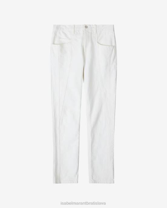Isabel Marant ženy vikira slim džínsové nohavice V6XH241 oblečenie biely