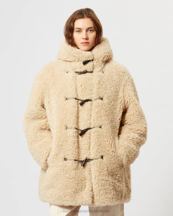 Isabel Marant ženy florénsky kabát V6XH328 oblečenie ecru
